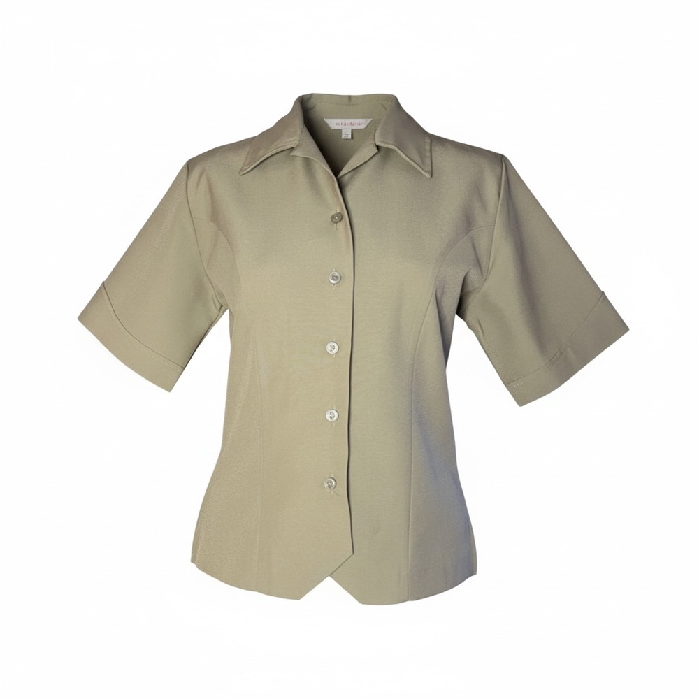 USMC Women's Short Sleeve Khaki Shirt